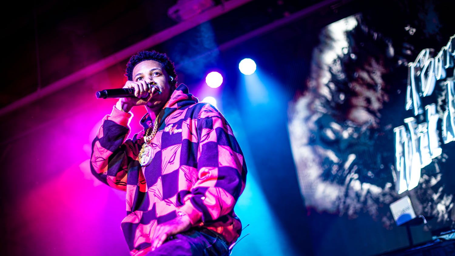 A Boogie Wit da Hoodie headlined CUB’s 2025 fall concert. (Photo by Andre Paras / Video Editor)