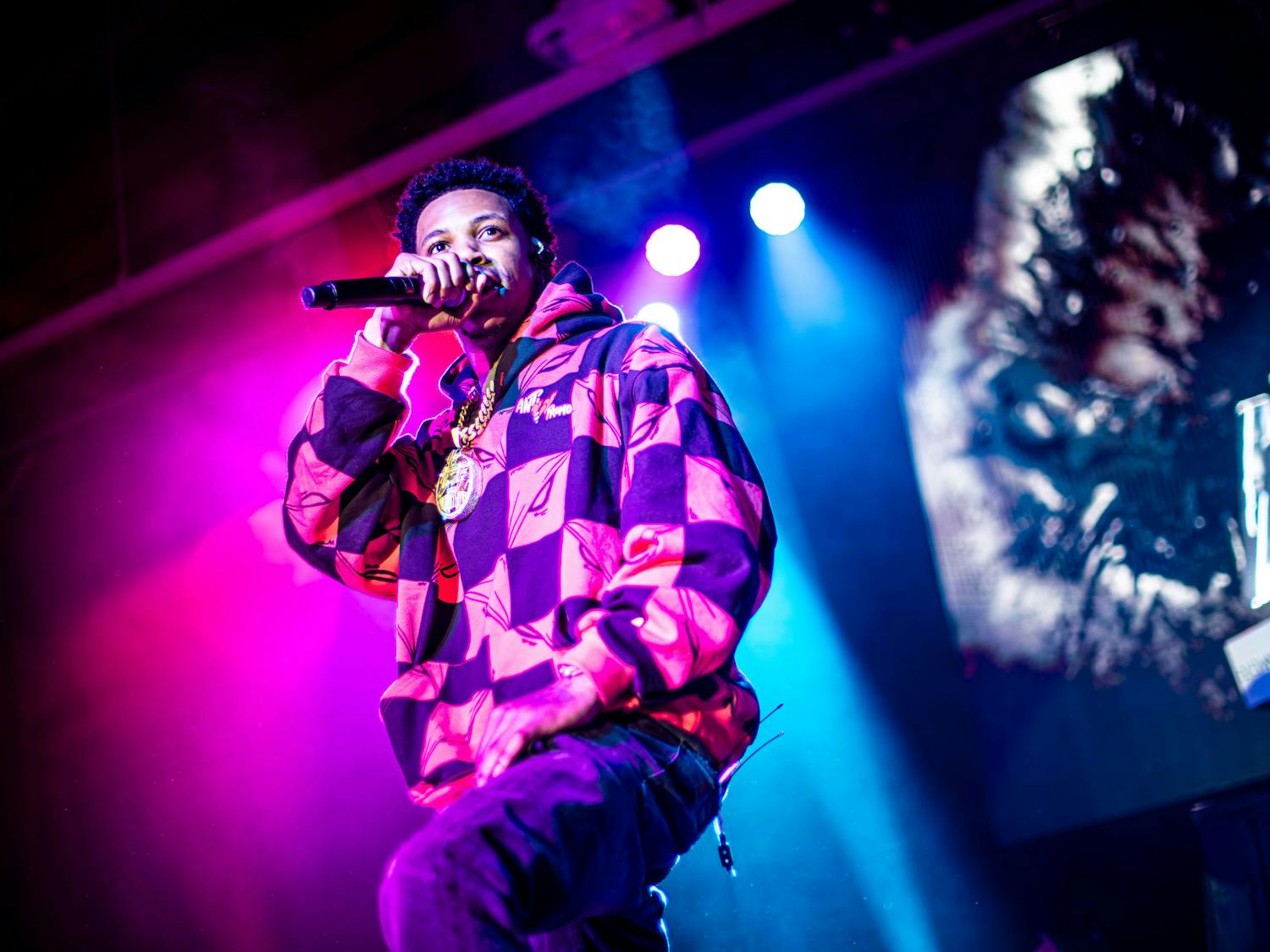 A Boogie Wit da Hoodie headlined CUB’s 2025 fall concert. (Photo by Andre Paras / Video Editor)