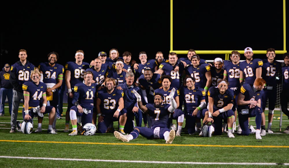<p><em>The College’s football team wrapped up their season with a game against Rowan (Photo courtesy of Jimmy Alagna).</em></p><p><br/></p>