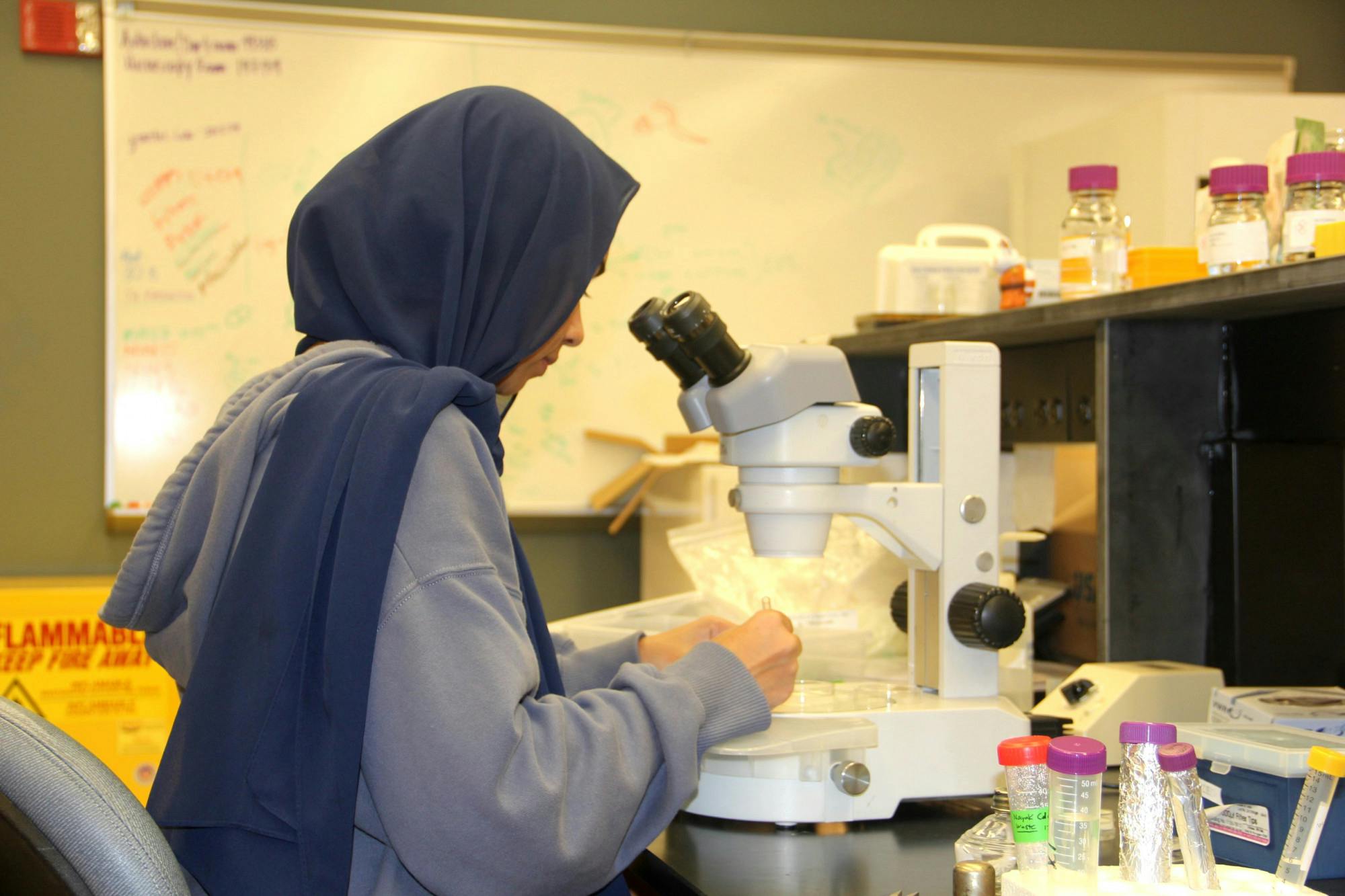 The College prides itself on accommodating the academic interests and goals of every biology student (Photo courtesy of Nita Kinatukara/Staff Photographer).
