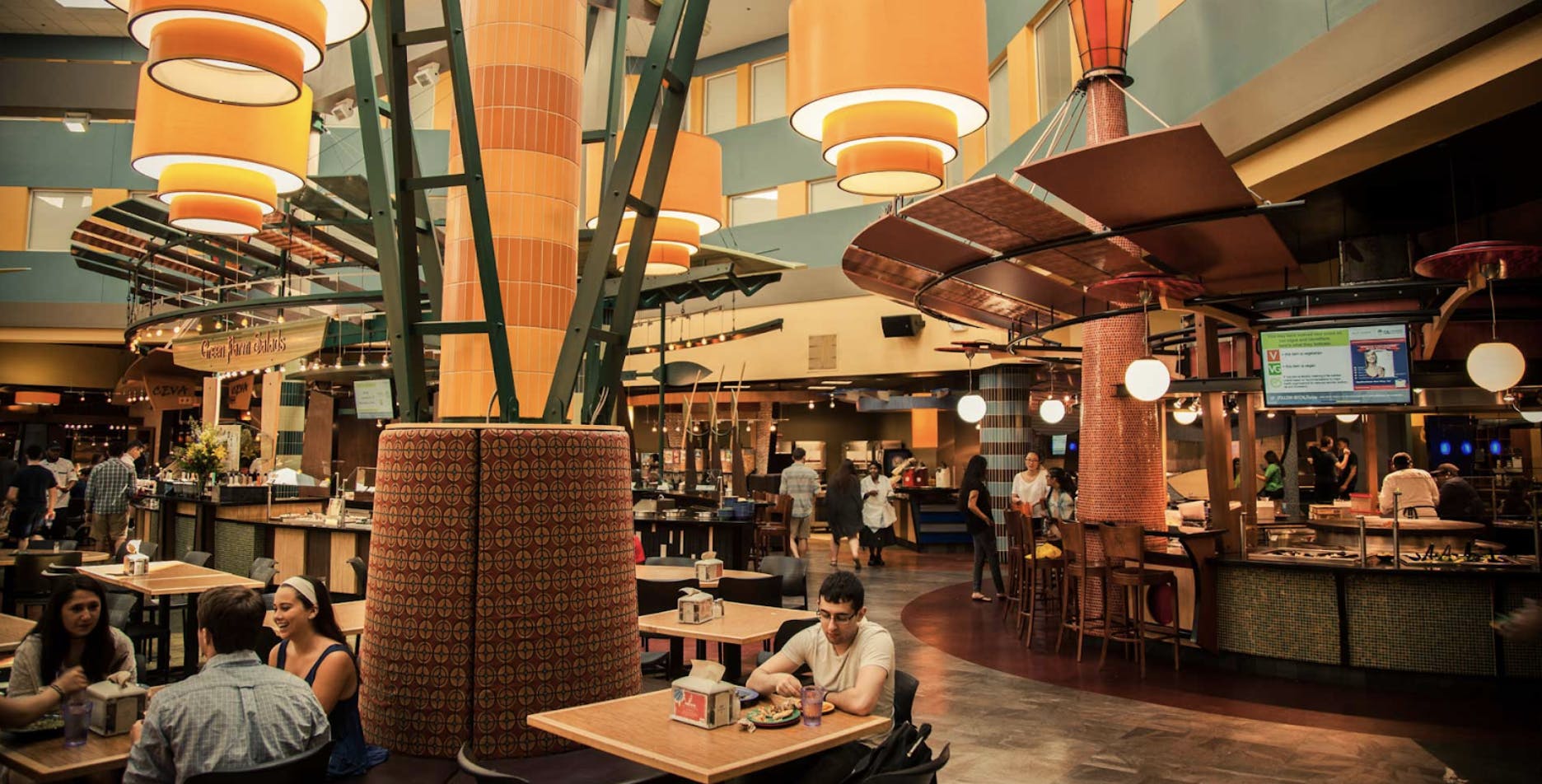 Students sounded off on the quality of the food being served at the Atrium at Eickhoff Hall (tcnj.sodexomyway.com).