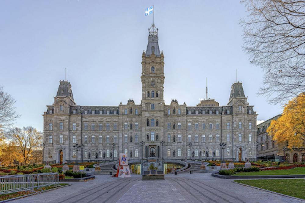 <p><em>Parti Quebecois wins enough seats in the National Assembly of Quebec in Quebec City to form a minority government (Photo courtesy of </em><a href="https://commons.wikimedia.org/wiki/File:Assembl%C3%A9e_nationale_du_Qu%C3%A9bec,_Canada.jpg" target=""><em>Wikimedia Commons</em></a><em>) </em></p><p><br/><br/></p>