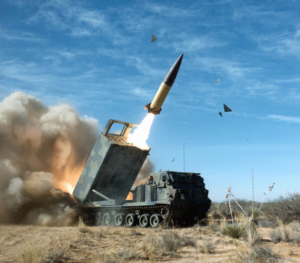 <p><em>The attack comes shortly after the Biden administration approved Ukraine’s use of the Army Tactical Missile System (ATACMS) within Russia (Photo courtesy of Wikimedia Commons / “</em><a href="https://commons.wikimedia.org/wiki/File:ATACMSMay2006_(cropped).jpg" target=""><em>ATACMSMay2006 (cropped)</em></a><em>” by unknown author. May 23, 2006). </em></p>