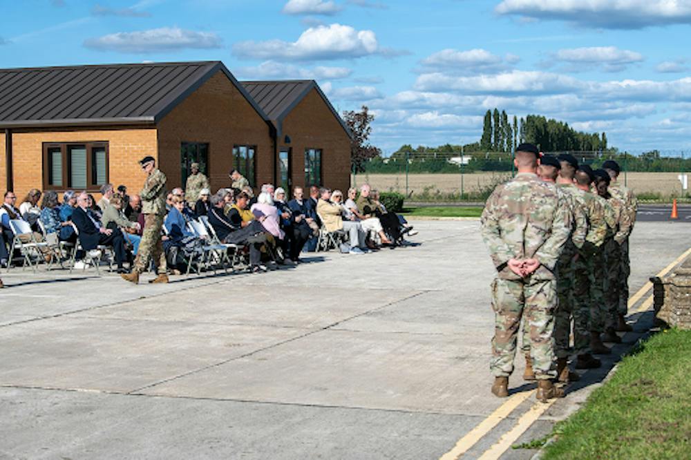 <p><em>RAF Fairford on high alert following the Sept. 28 incident. (Photo courtesy of </em><a href="https://commons.wikimedia.org/wiki/File:Civic_leaders_tour_RAF_Fairford_(8651152).jpg" target=""><em>Wikimedia Commons</em></a><em>) </em></p><p><br/><br/></p>