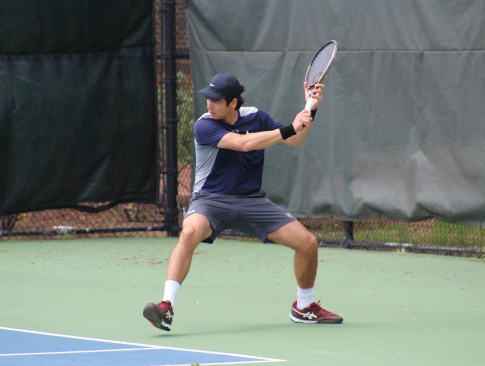 <p><em>Tennis earns multiple ranked wins. (Photo courtesy of Elizabeth Gladstone) ﻿</em></p>