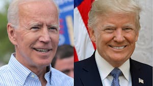 Although the 2024 presidential election process may still be a while away, the presidential candidates and political issues for the next election cycle are already beginning to emerge (Photo courtesy of Wikimedia Commons/“Joe Biden and Donald Trump” by Gage Skidmore, Shealah Craighead, krassotkin. November 4, 2020). 