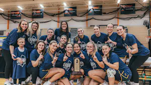 Lions capture NJAC Championship over nationally ranked William Paterson. (Photo courtesy of Arion Owes)