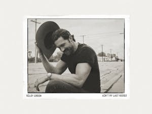 Riley Green’s album, “Ain't My Last Rodeo,” authentically channels the heart of country music origins (Photo courtesy of Apple Music).