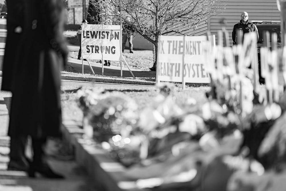 <p><em>In the aftermath of the 2023 Lewiston, Maine shooting, families of the victims and survivors are pursuing legal action, holding the U.S. Army accountable for its negligence in preventing the mass shooting (Photo courtesy of Wikimedia Commons / “</em><a href="https://commons.wikimedia.org/wiki/File:P20231103AS-1076.jpg" target=""><em>P20231103AS-1076</em></a><em>” by The White House. November 3, 2023). </em></p>