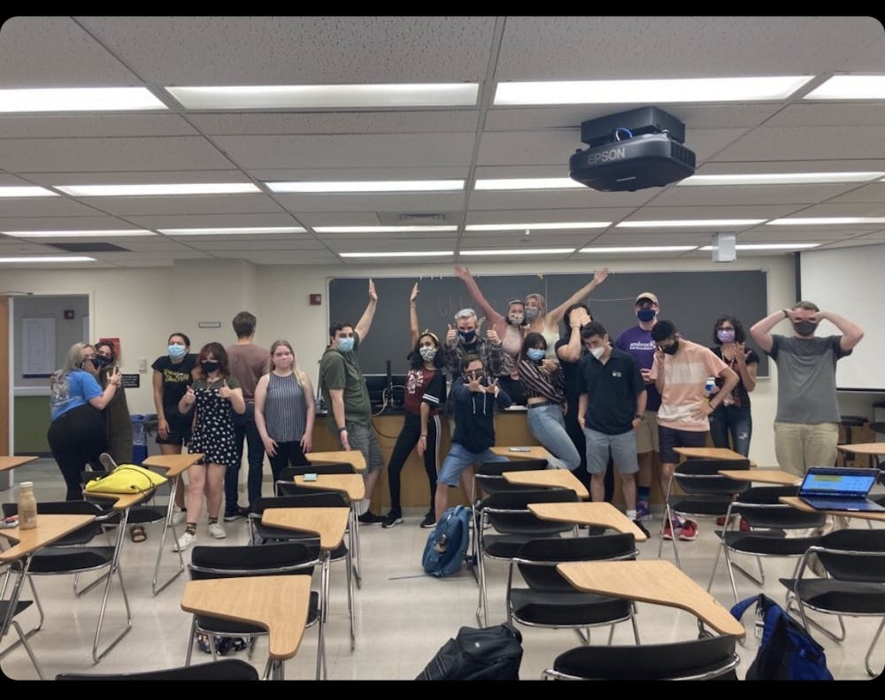 ACT having a fun time at their first meeting of the semester (Photo courtesy of Braden Drake/ ACT’s publicist).