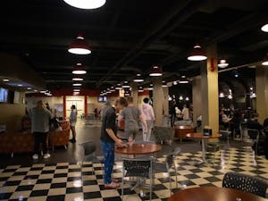 It's no secret that a typical college student endures many stresses throughout the week, and it can be hard to find the balance between work and play (Photo courtesy of Shane Gillespie/Staff Photographer).