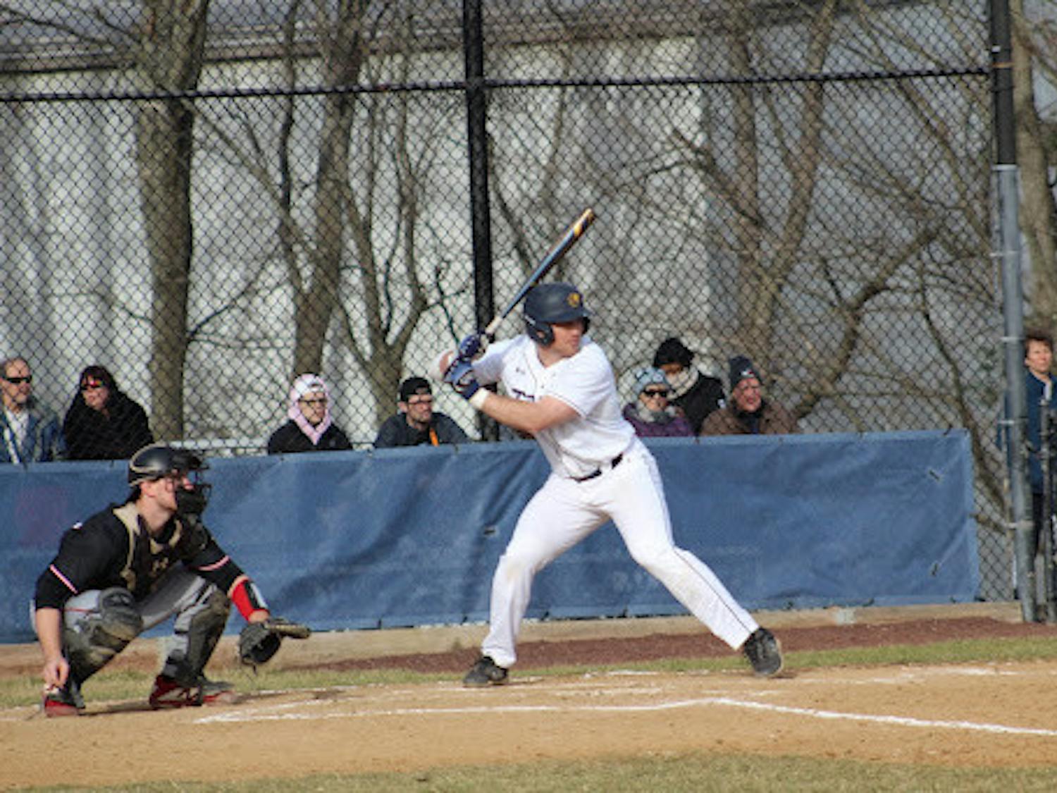 Photo from the game against Albright College on March 8 (Elizabeth Gladstone / The Signal).
