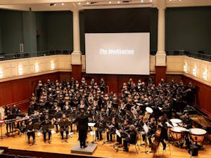 On April 27, the TCNJ wind ensemble will perform a concert about the Artivism Project’s theme of Life After Loss (Photo courtesy of Aaron Watson).