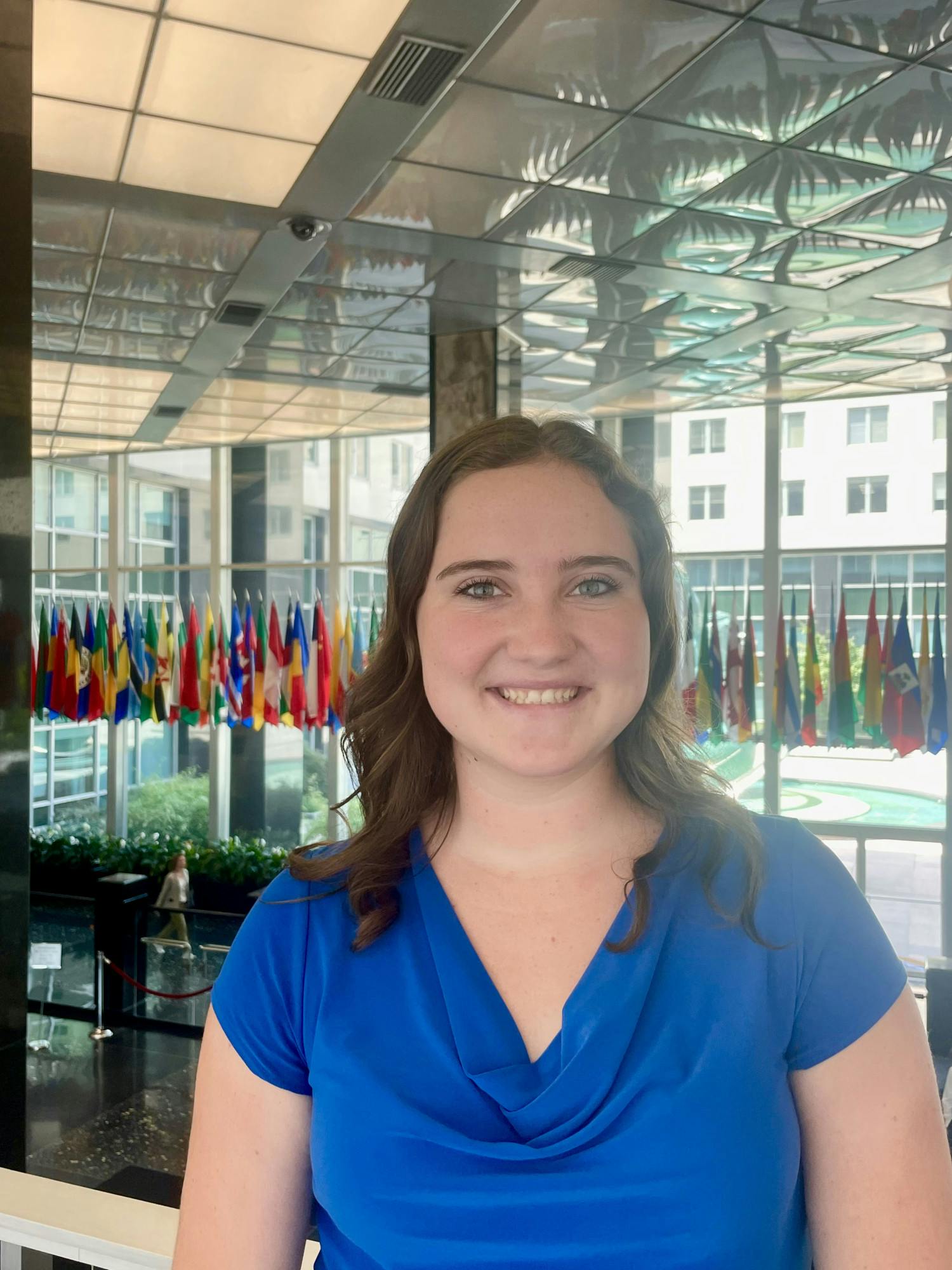 Hope Margarum interned in the Bureau of Educational and Cultural Affairs at the U.S. Department of State this past summer (Photos courtesy of Hope Margarum). 