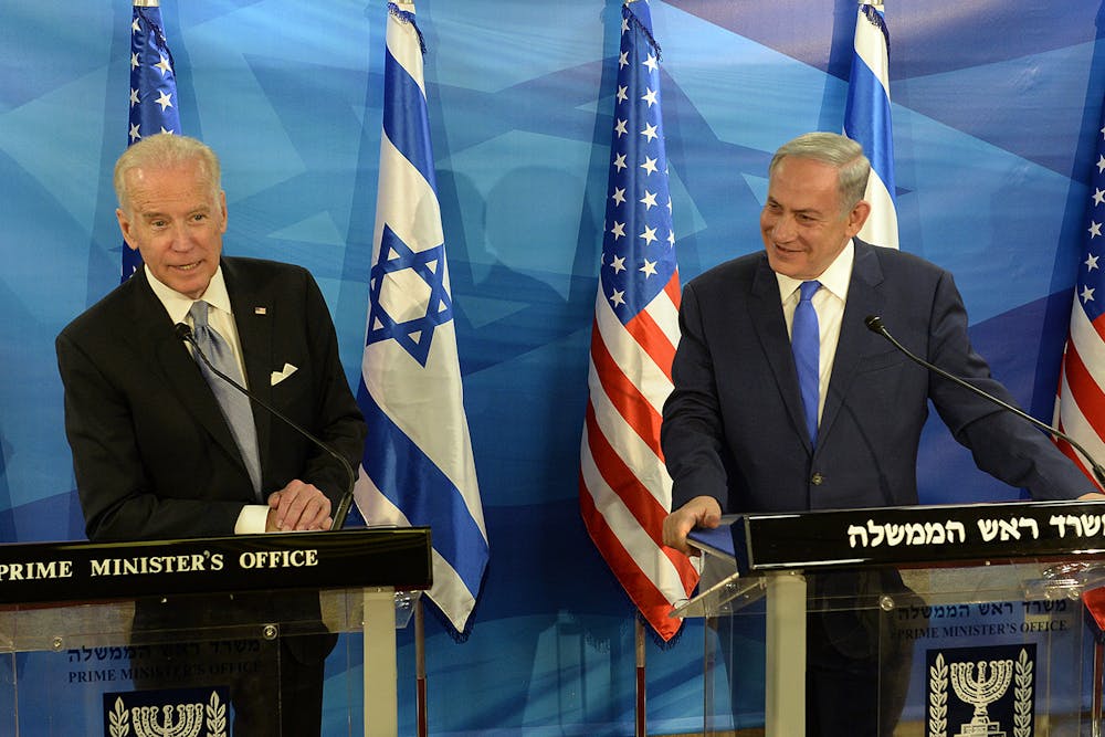 <p><em>The Biden administration announced the acceptance of Israel into the U.S. government Visa Waiver Program (Photo courtesy of Wikimedia Commons/“</em><a href="https://commons.wikimedia.org/wiki/File:Vice_President_Joe_Biden_visit_to_Israel_March_2016_(25554709411).jpg" target=""><em>Vice President Joe Biden visit to Israel March 2016</em></a><em>” by U.S. Embassy Tel Aviv. March 9, 2016). </em></p>