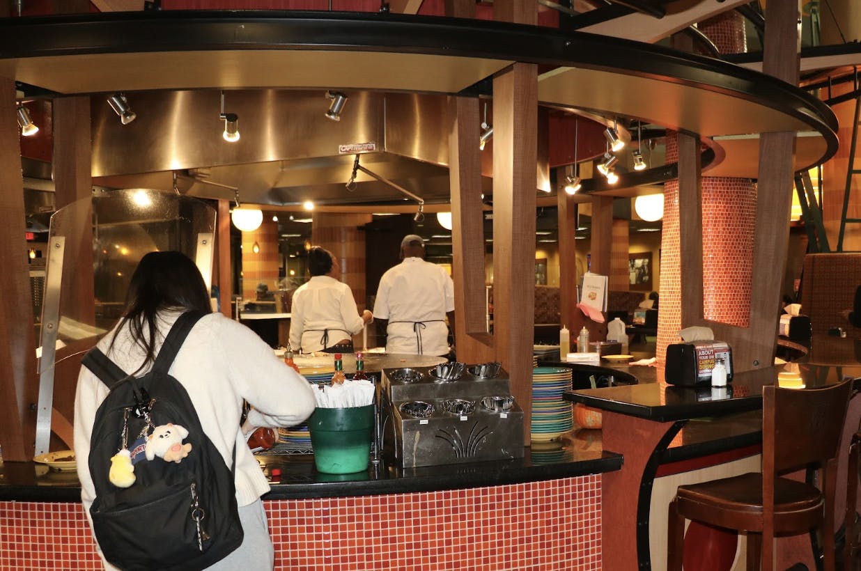 There are limited options on campus. (Photo Courtesy of Sky Stewart)