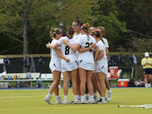 Women&#x27;s lacrosse looks to make a deep run in their upcoming season starting in late February (Photo courtesy of Elizabeth Gladstone / Multimedia Coordinator).