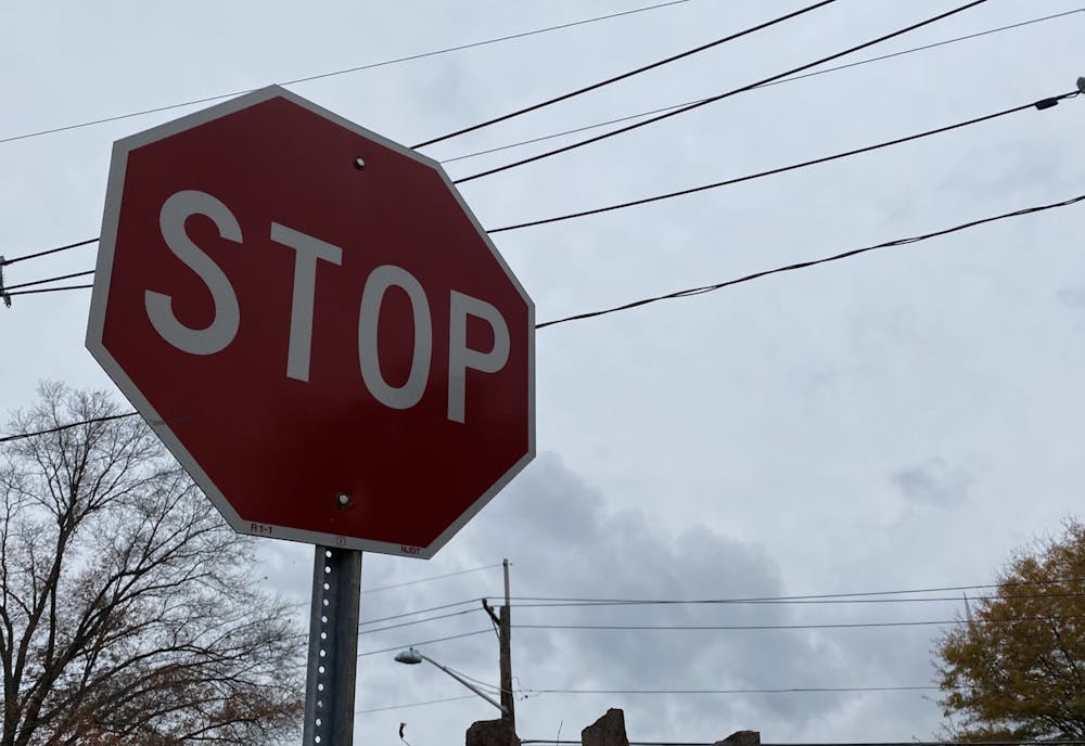 <p><em>Over 30 street signs have been stolen from the local Ewing area since August, and Campus Police and the Ewing Police Department are working together to return them (Sean Leonard / News Editor).</em></p>
