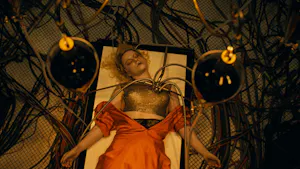 Jessie Buckley in Maggie Gyllenhaal’s, “The Bride!” (Photo courtesy of IMDb