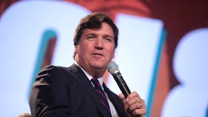 Top-rated Fox News anchor Tucker Carlson was suddenly fired on April 24 following ongoing controversies surrounding his show and comments he had made on and off-air (Photo courtesy of Wikimedia Commons/“Tucker Carlson” by Gage Skidmore. December 18, 2021). 
