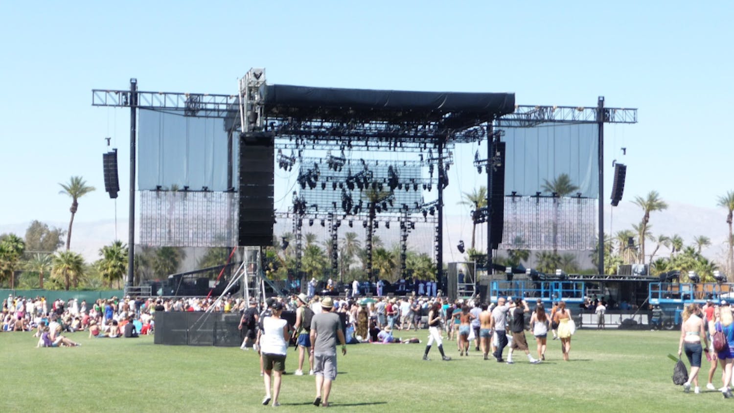 Coachella is a big-time music festival held once a year usually at the Empire Polo Club in Indio, California (Photo courtesy of Flickr / by Fred Von Lohmann / April 19, 2009). 