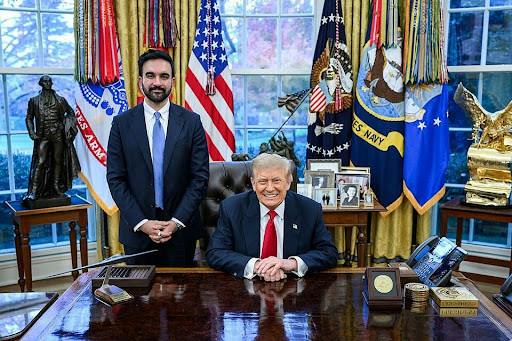 The President and New York City mayor had another productive meeting despite their political differences. (Photo courtesy of Wikimedia Commons)