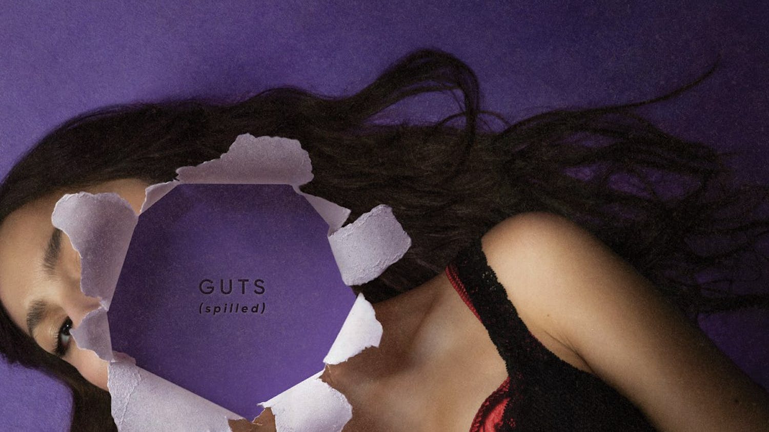Olivia Rodrigo was not done spilling her guts and has released a deluxe version of “GUTS,” featuring five new tracks. (Photo courtesy of Apple Music)