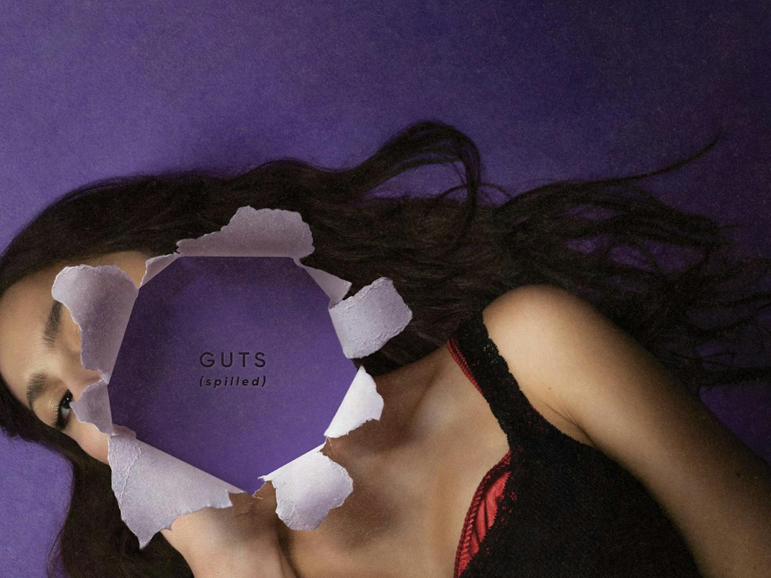 Olivia Rodrigo was not done spilling her guts and has released a deluxe version of “GUTS,” featuring five new tracks. (Photo courtesy of Apple Music)