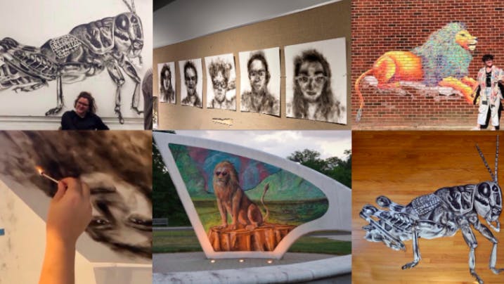 (Top center photo courtesy of Riley Eisenbeil, bottom center photo courtesy of Brianna Titus, and all other photos courtesy of Liz Stahl’s Instagram page @stahlingreality)