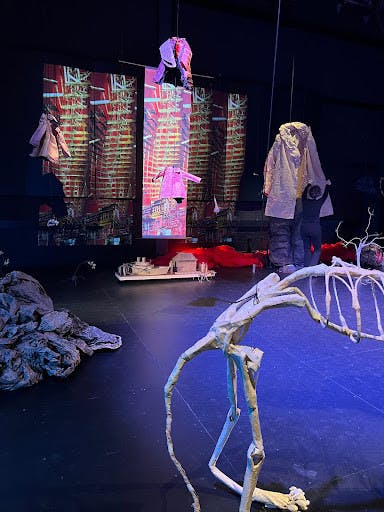 Sebastienne Mundheim and Jill Kearney curated a visual storytelling experience to share the interesting life of Kea Tawana. (Photo courtesy of Abigail Holliday)