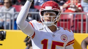 Chiefs quarterback Patrick Mahomes looks to win his third Super Bowl (Photo courtesy of All-Pro Reels / Flickr).