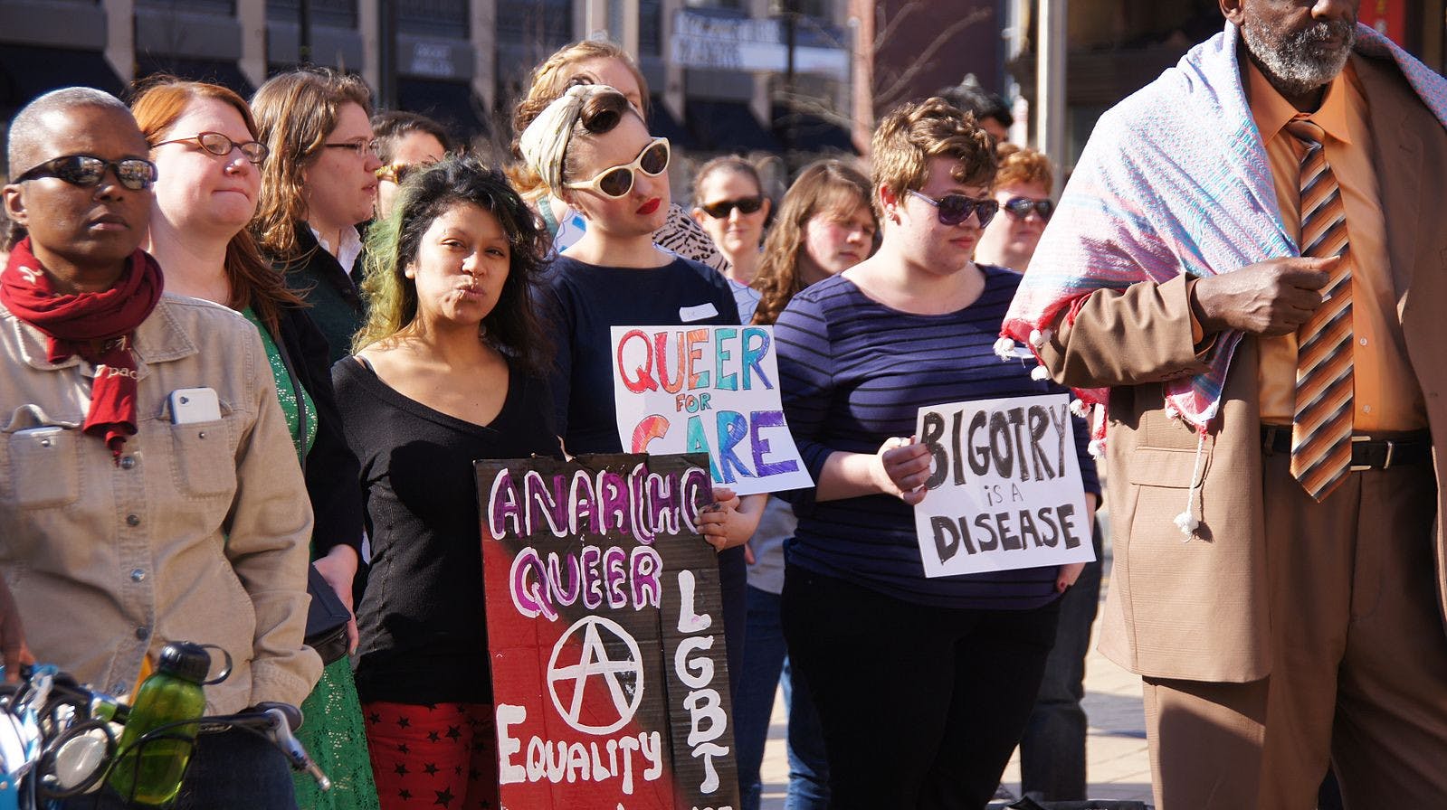 Tennessee and Kentucky are facing legal disputes as they ban transgender care for minors (Photo courtesy of Wikimedia Commons/“2013 Rally for Transgender Equality 21186” by Ted Eytan. March 30, 2013). 