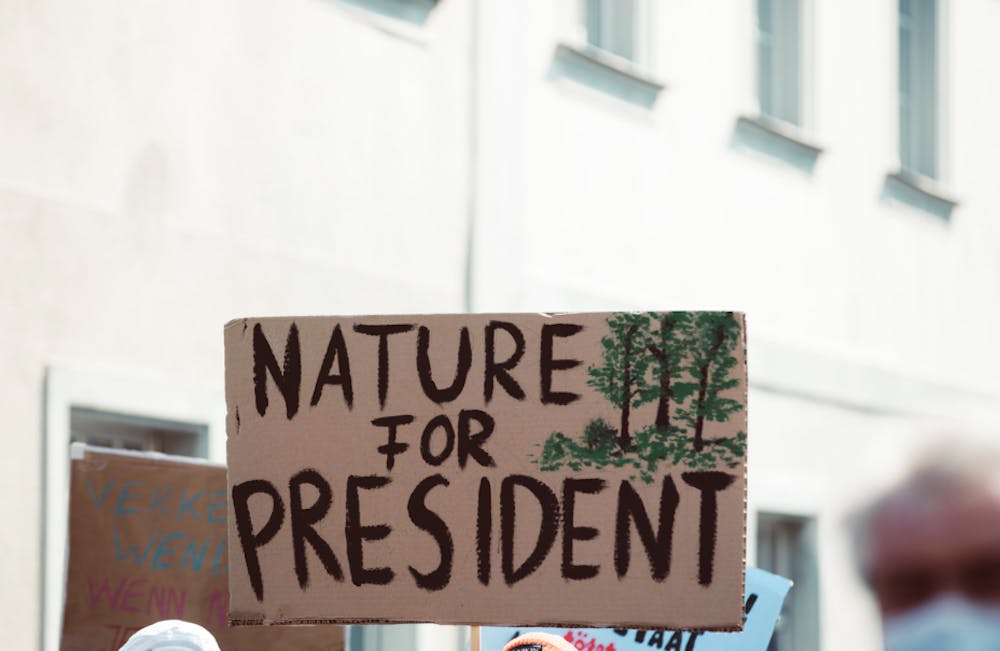 The approval of the Willow Project is not only a detrimental decision for the planet, but also a betrayal of Biden’s voters. (Photo courtesy of Flickr / “Global Climate Change Strike” by Markus Spiske. March 29, 2022). 
