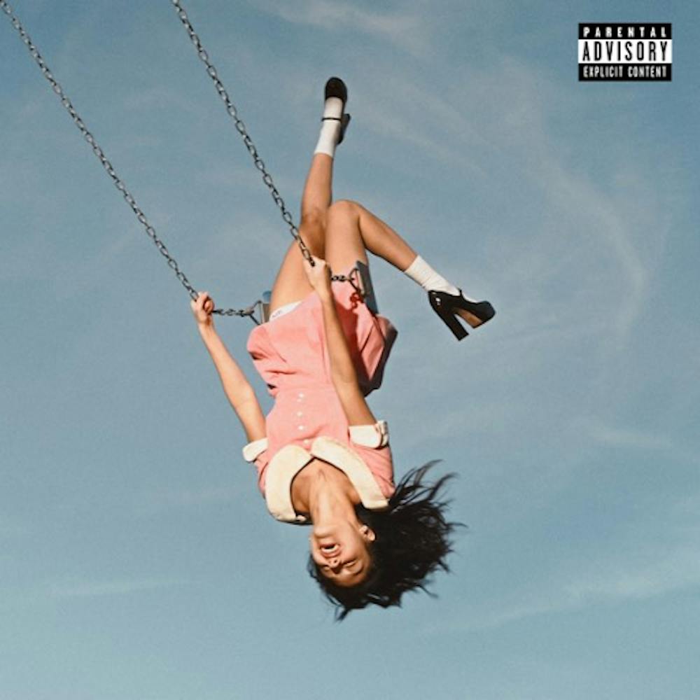<p><em>Olivia Rodrigo swinging into her new album era. (Photo courtesy of </em><a href="https://music.apple.com/us/song/drop-dead/1889992113" target=""><em>Apple Music</em></a><em>)</em></p>