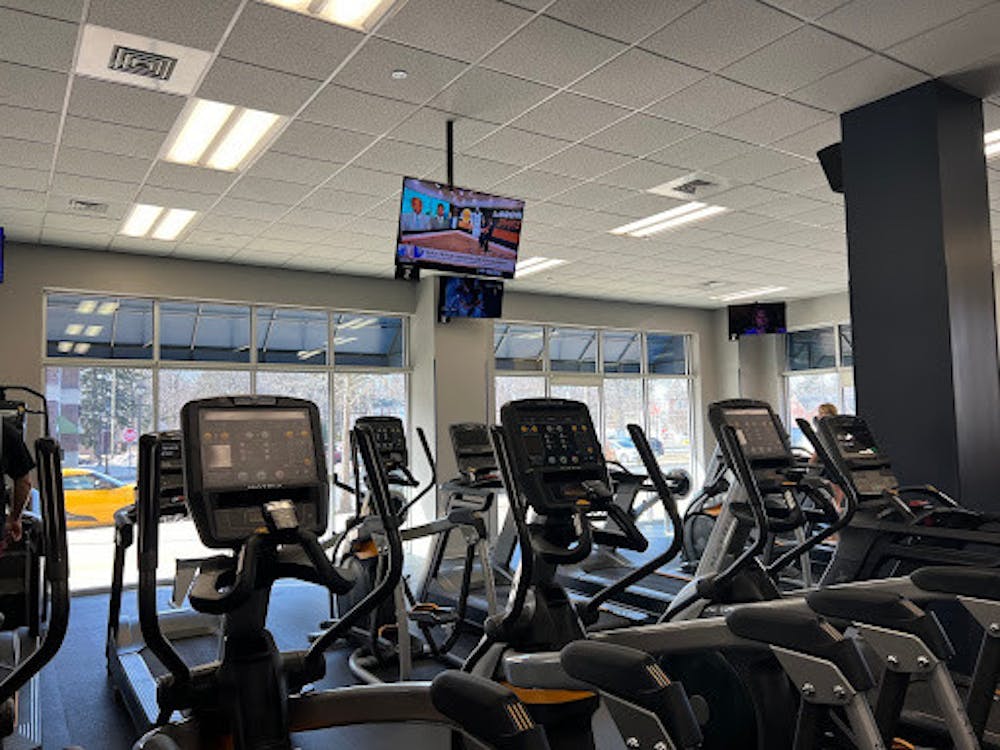 <p><em>The fitness center, located in Campus Town, is getting a fresh coat of paint and more treadmills. (Photo by Victoria Gladstone)</em></p>