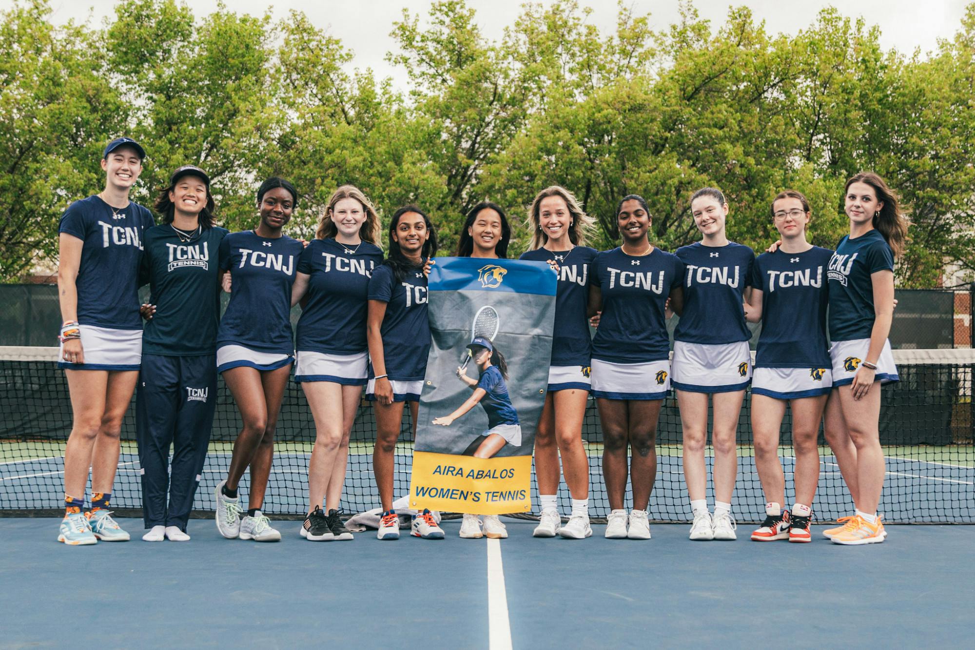 The Lions celebrated Senior Day as they won yet another NJAC Championship. (Photo courtesy of Arion Owes)