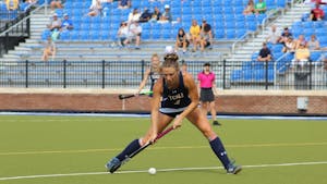 Field Hockey has impressive ranked win (Photo courtesy of Elizabeth Gladstone / Multiamedia Coordinator).