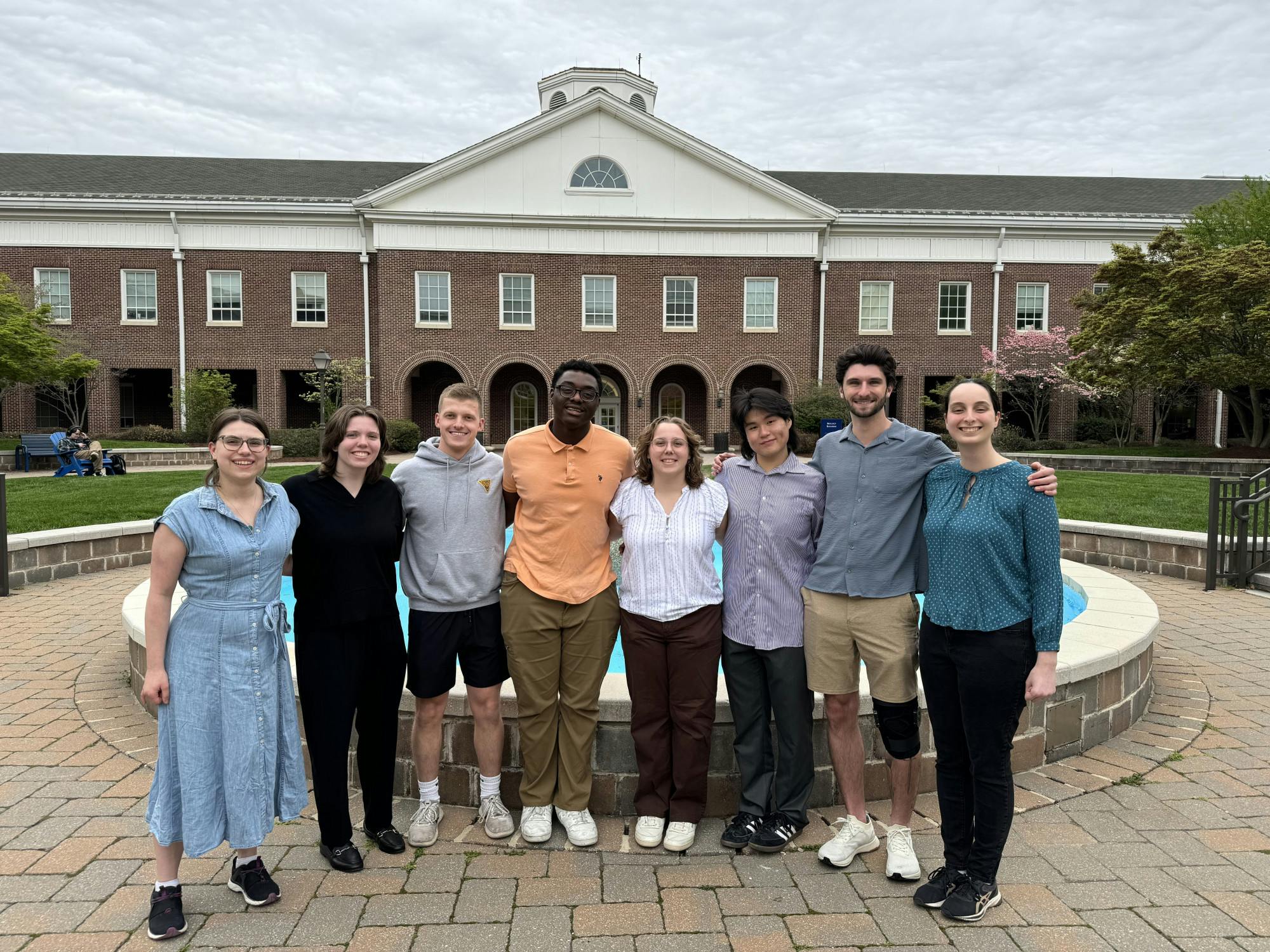 Students from the College received recognition in their division at this year’s Solar District Cup. (Photo courtesy of Cole Huetz)