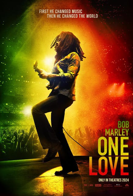“Bob Marley: One Love” takes viewers on a non-linear journey of Marley’s life and career as a musician. (Photo courtesy of IMDB)