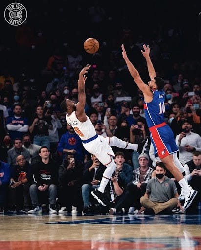 Photo Via @nyknicks on Instagram.