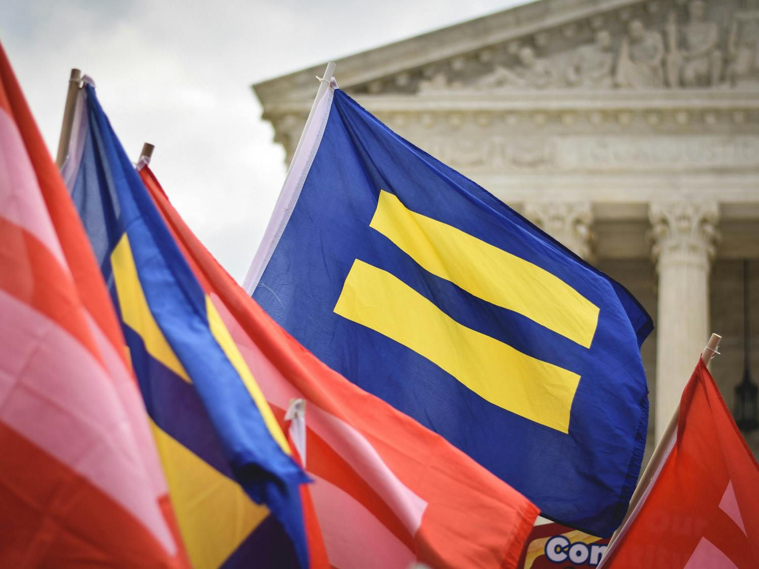 The Respect for Marriage Act, which would offer federal protections for same-sex and interracial marriages, passed the Senate on Nov. 29 when 12 Republicans joined all present Democrats in voting in favor of the bill (Photo courtesy of Flickr/“Obergefell v. Hodges Decision Announced” by Jay Popovich. June 26, 2015). 