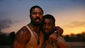 Michael B. Jordan and Miles Caton in “Sinners.” (Photo courtesy of IMDb)
