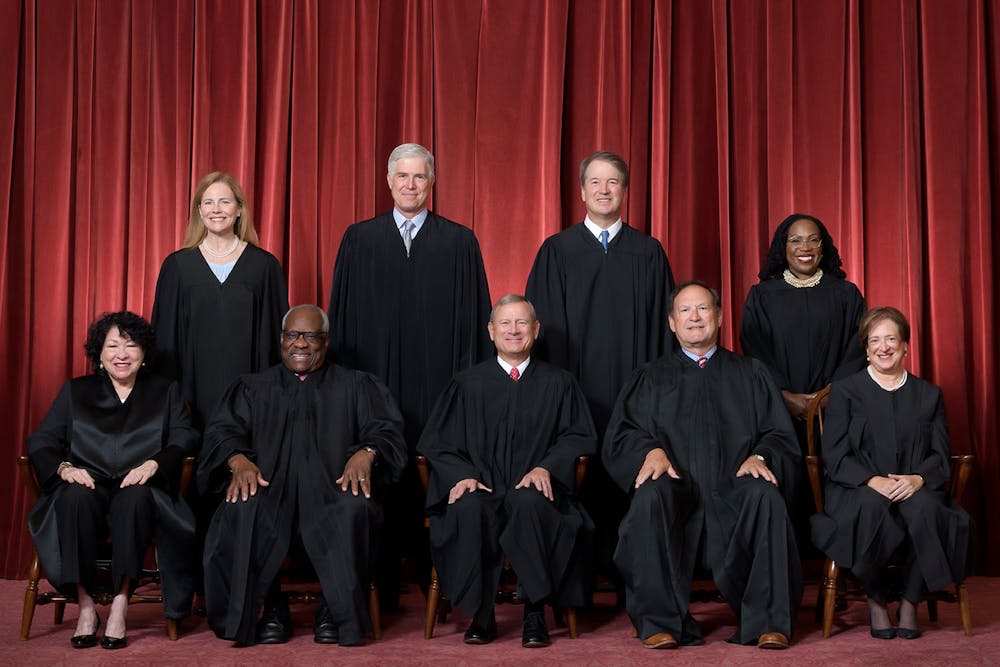 <p><em>All nine justices unanimously agreed to overturn the Dec. 19 decision by Colorado’s top court, which ruled that Trump’s name should not appear on the state’s Republican primary ballot (Photo courtesy of the </em><a href="https://www.supremecourt.gov/about/justices.aspx" target=""><em>Collection of the Supreme Court of the United States</em></a><em> / Fred Schilling, Collection of the Supreme Court of the United States. 2022). </em></p>