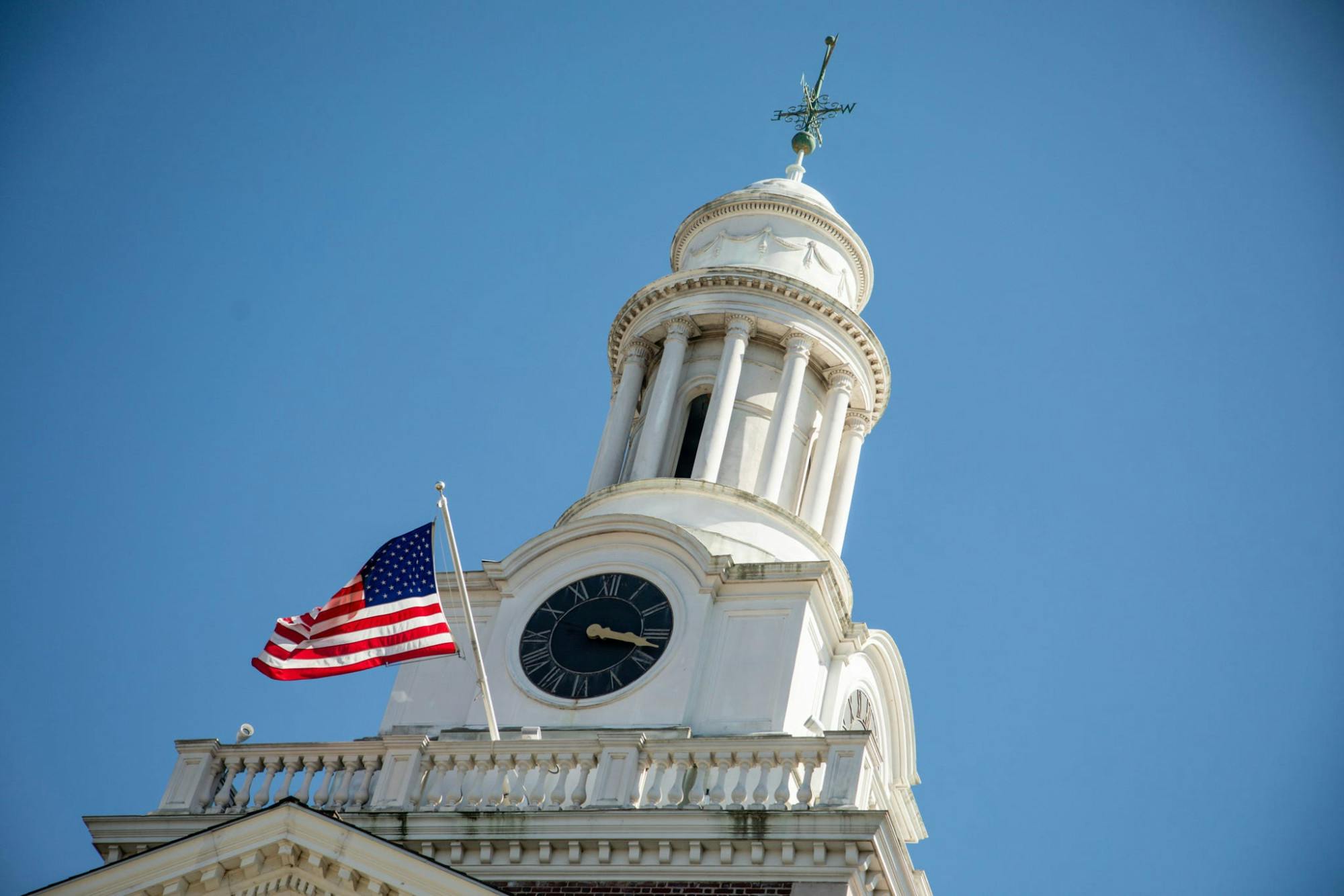 President Michael Bernstein shared details about funding for the College with The Signal. ( Photo by Andrea Paras / Video Editor)