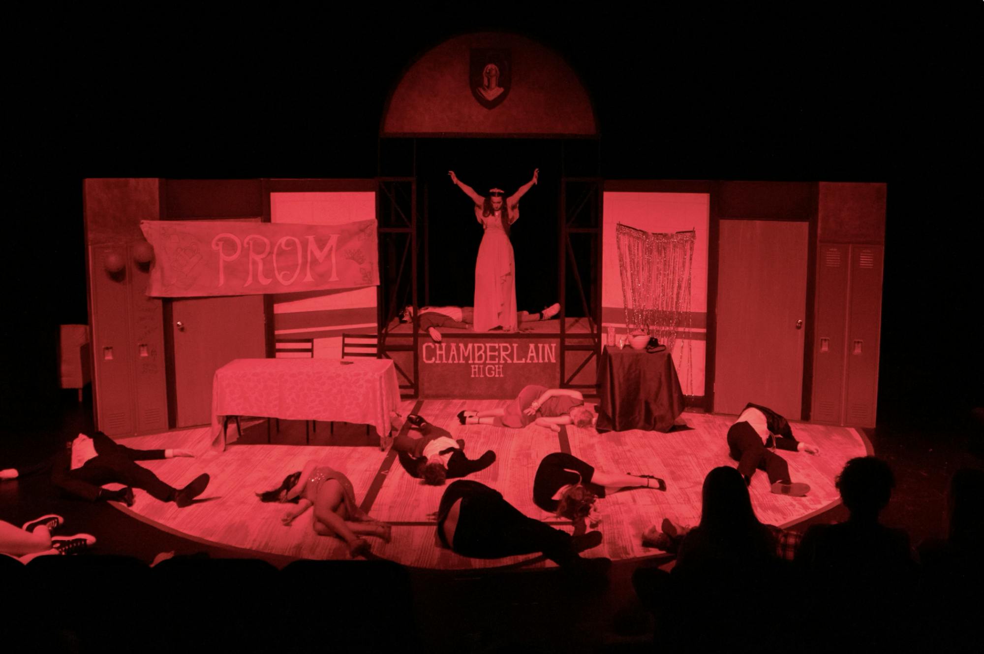 TCNJ Musical Theatre’s “Carrie” ran in the Don Evans Black Box Theater from Nov. 6 to 9 (Photo courtesy of Anna Holland).