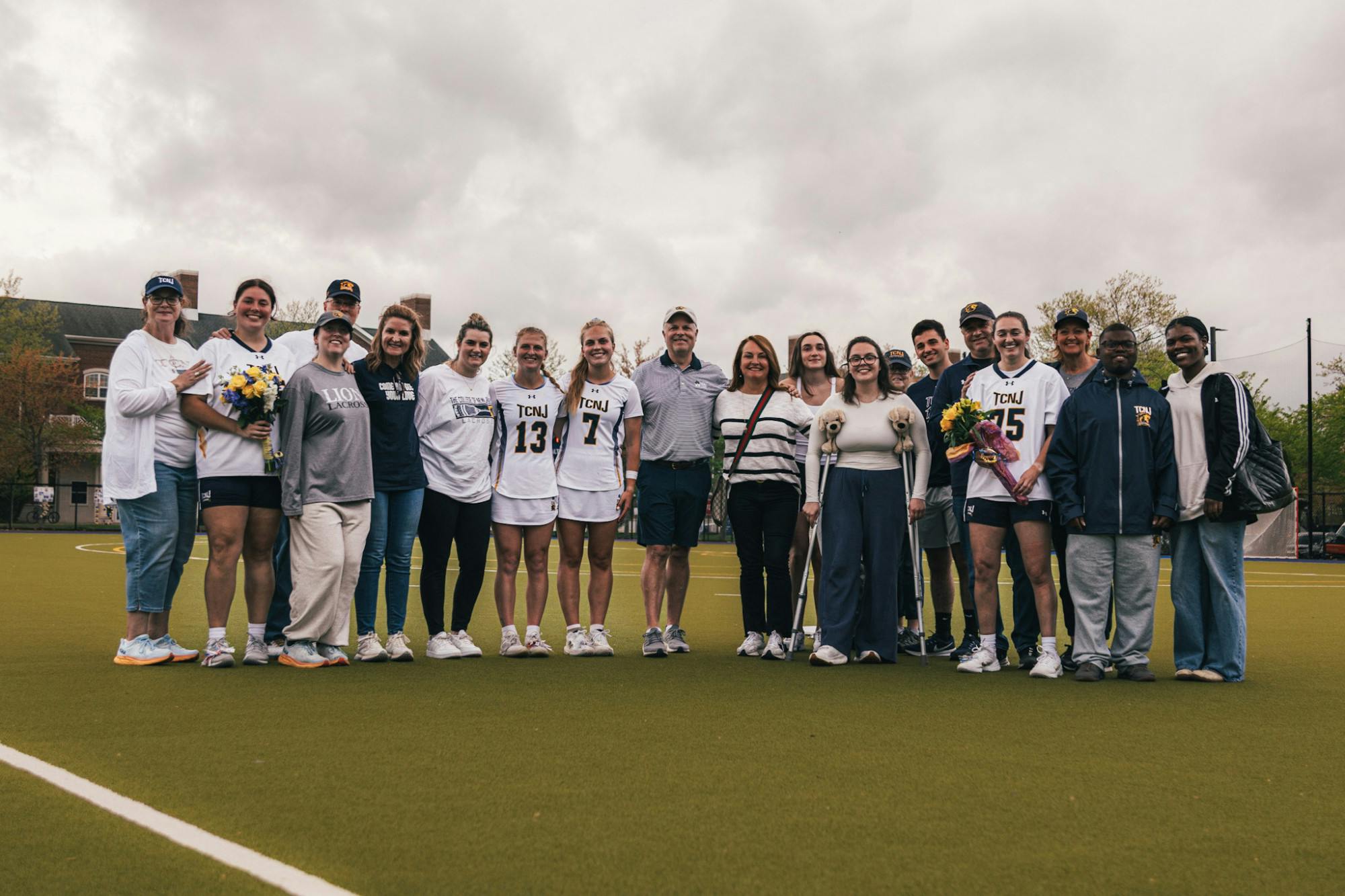 The Lions had a convincing Senior Day victory, giving them home-field advantage in the NJAC Tournament. (Photo courtesy of Arion Owes)
