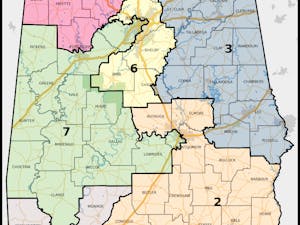 Alabama legislatures are appealing to the Supreme Court following an order from federal judges to redraw the state’s congressional district map (Photo courtesy of Wikimedia Commons / “Alabama Congressional Districts, 118th Congress” by Twotwofourtysix. April 12, 2023). 