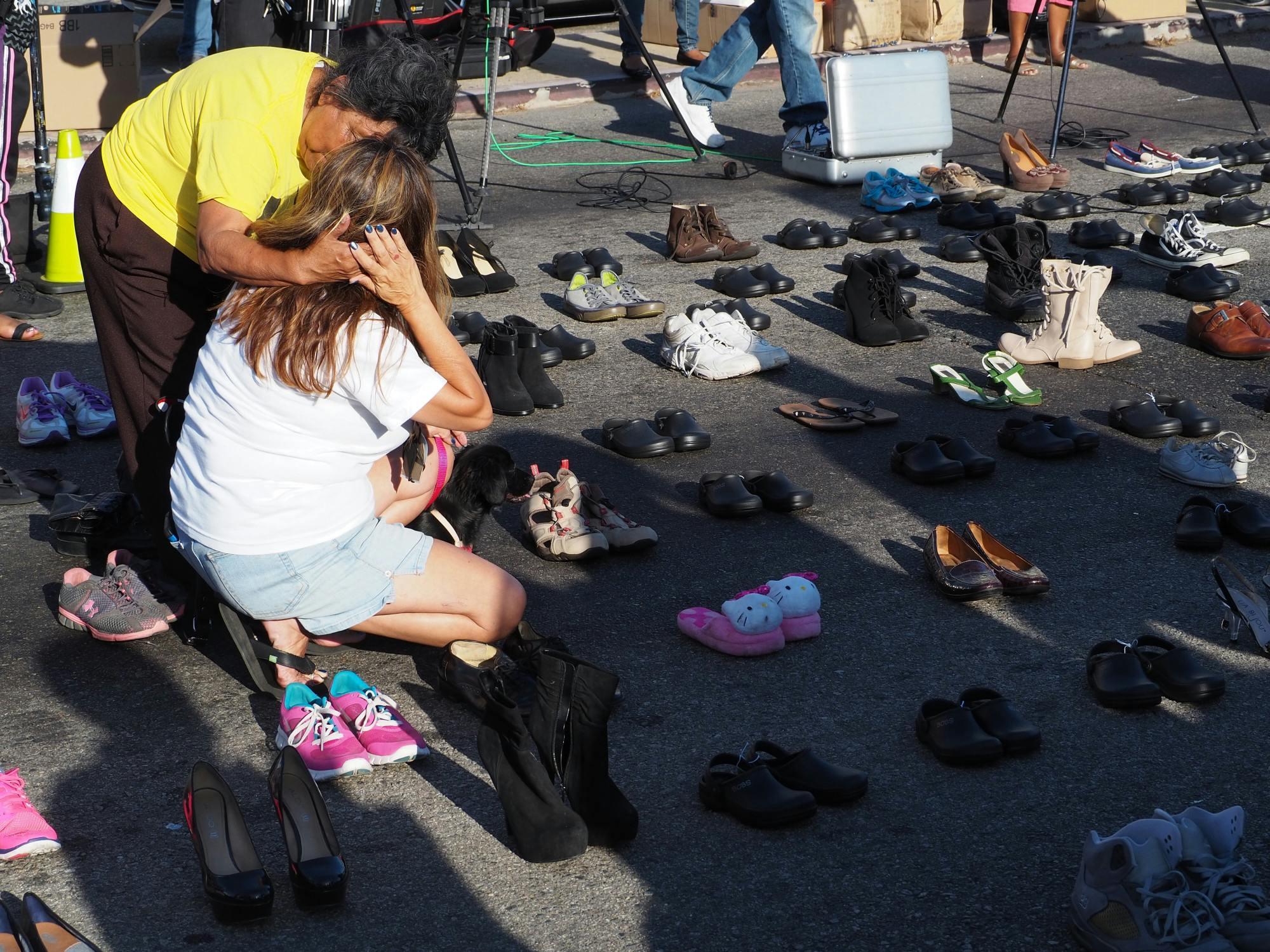 Gun violence in the US needs to stop. (Photo courtesy of Flickr / “South L.A. residents rally to end gun violence” by Luke Harold / July 14, 2023)