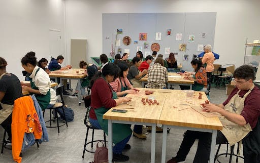 Part of Grounds for Sculpture’s new initiative to bring in more diverse audiences to the grounds includes bringing in more young adults (Photo courtesy of Lilly Ward).