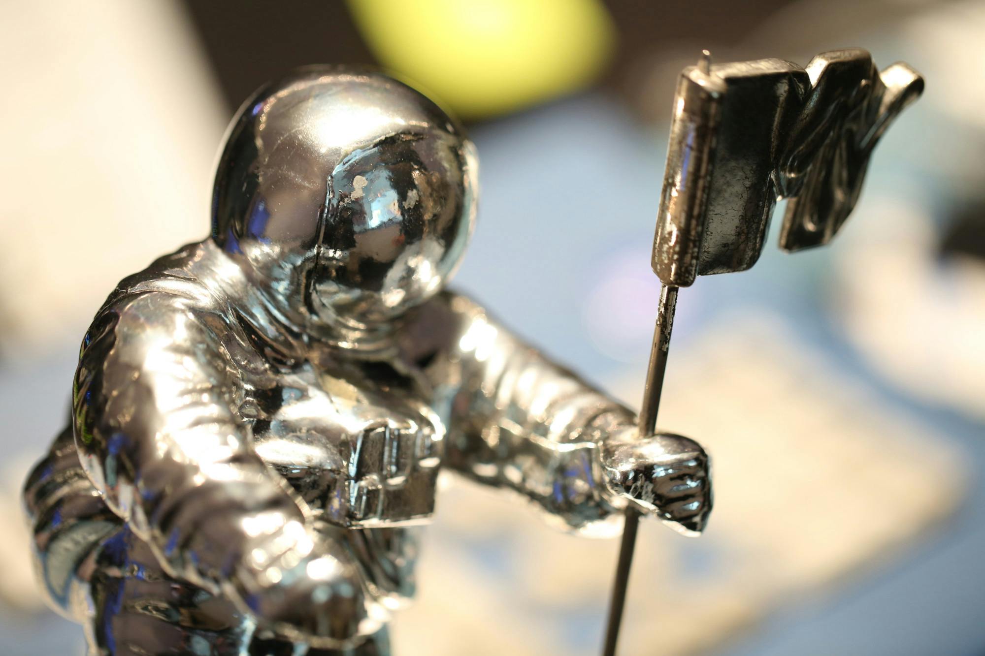 Awards are presented in the form of a moonman trophy which is an iconic symbol of the MTV Video Music Awards (Photo courtesy of Flickr / Kenny Chang, Dec. 20, 2012). 